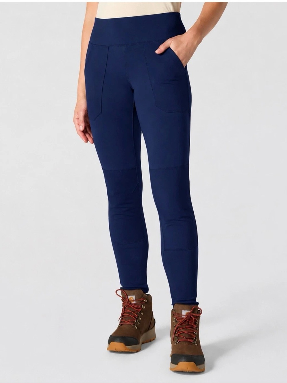 NWT Carhartt Force Fitted Midweight Utility Legging Work Pants Navy Blue XS
